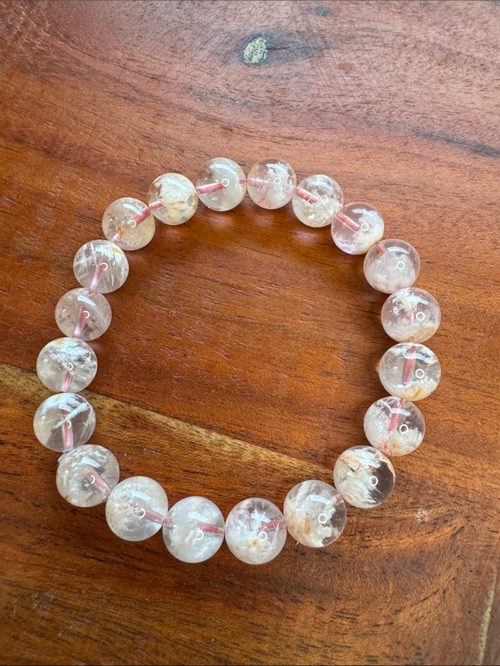 HQ Snowflake Garden Quartz Bracelet